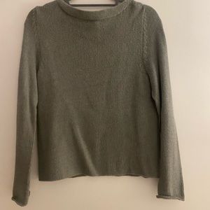 Gray Prada sweater